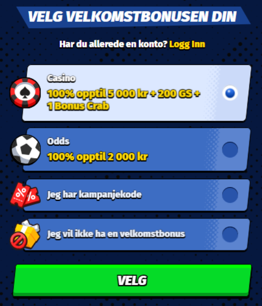 Registrering
